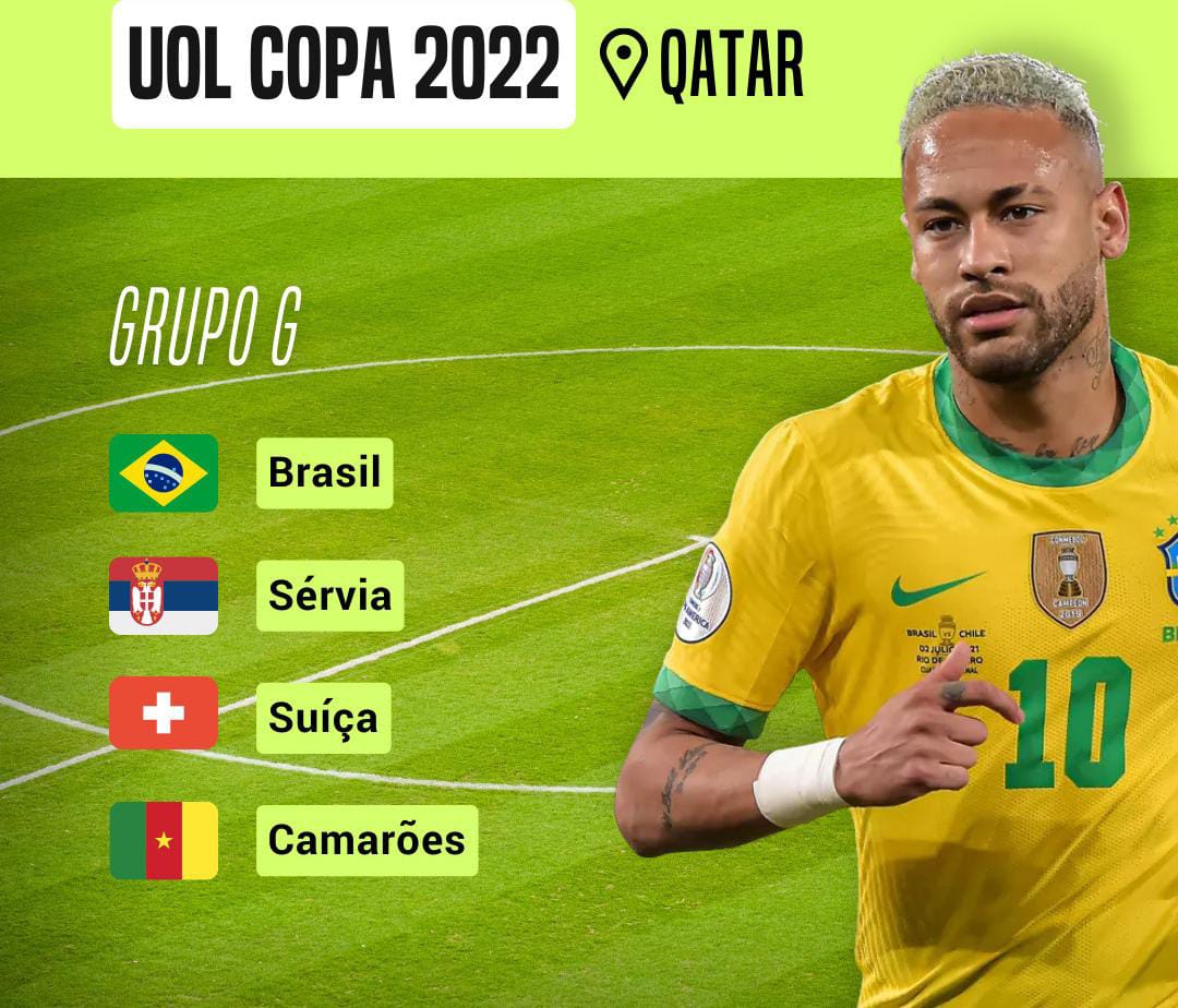 Copa do Mundo 2022: quando é o 1º jogo do Brasil? Veja datas e