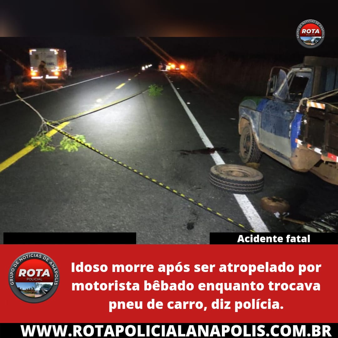 Idoso Morre Após Ser Atropelado Por Motorista Bêbado Enquanto Trocava Pneu De Carro Diz Polícia