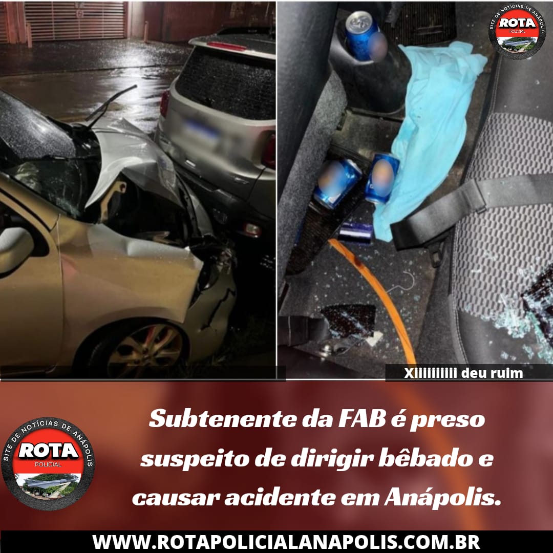 Subtenente Da Fab é Preso Suspeito De Dirigir Bêbado E Causar Acidente