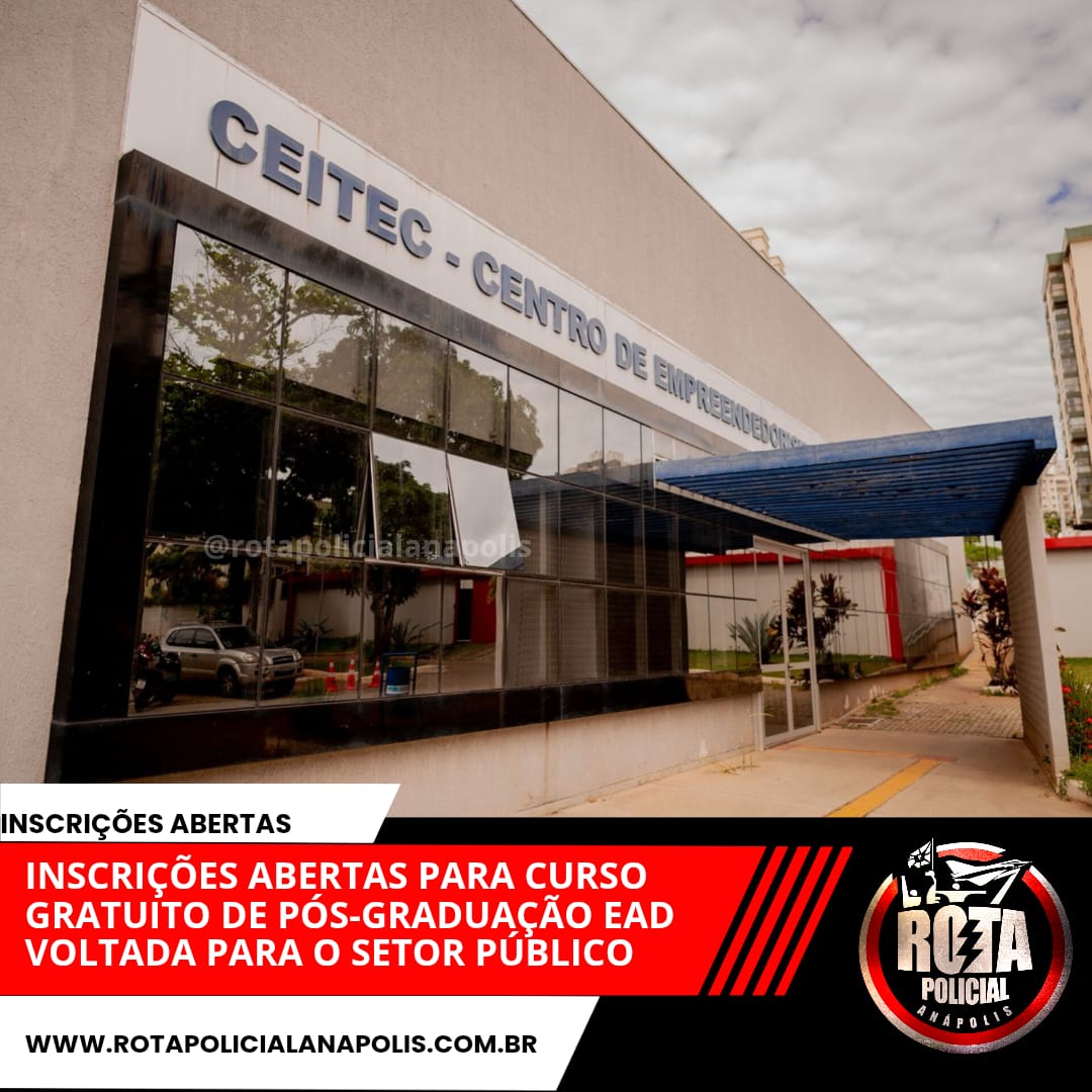 INSCRIÇÕES ABERTAS PARA CURSO GRATUITO DE PÓS-GRADUAÇÃO EAD VOLTADA ...